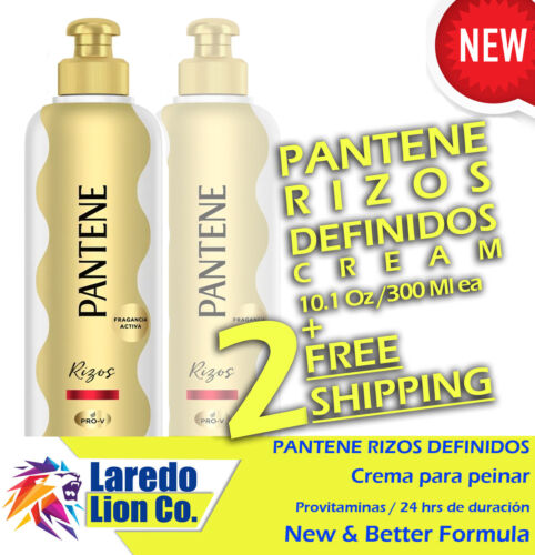 Buy 2 PANTENE RIZOS CREMA PARA PEINAR DEFINED CURLS CREAM 300ml Ea Styling  Online at Lowest Price in Ubuy Ghana. 254037293011